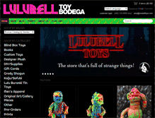 Tablet Screenshot of lulubelltoys.com